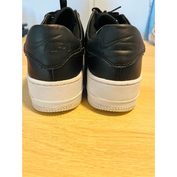 Nike Air Force 1 Sage Low Black Women’s 9 | Platform AF1 Sneakers EUC Streetwear - Picture 10 of 11